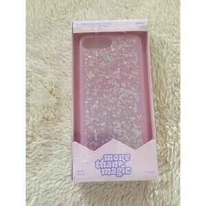 More Than Magic iPhone 8+/7+/6s+/6+ Glitter Case- Pink Heart